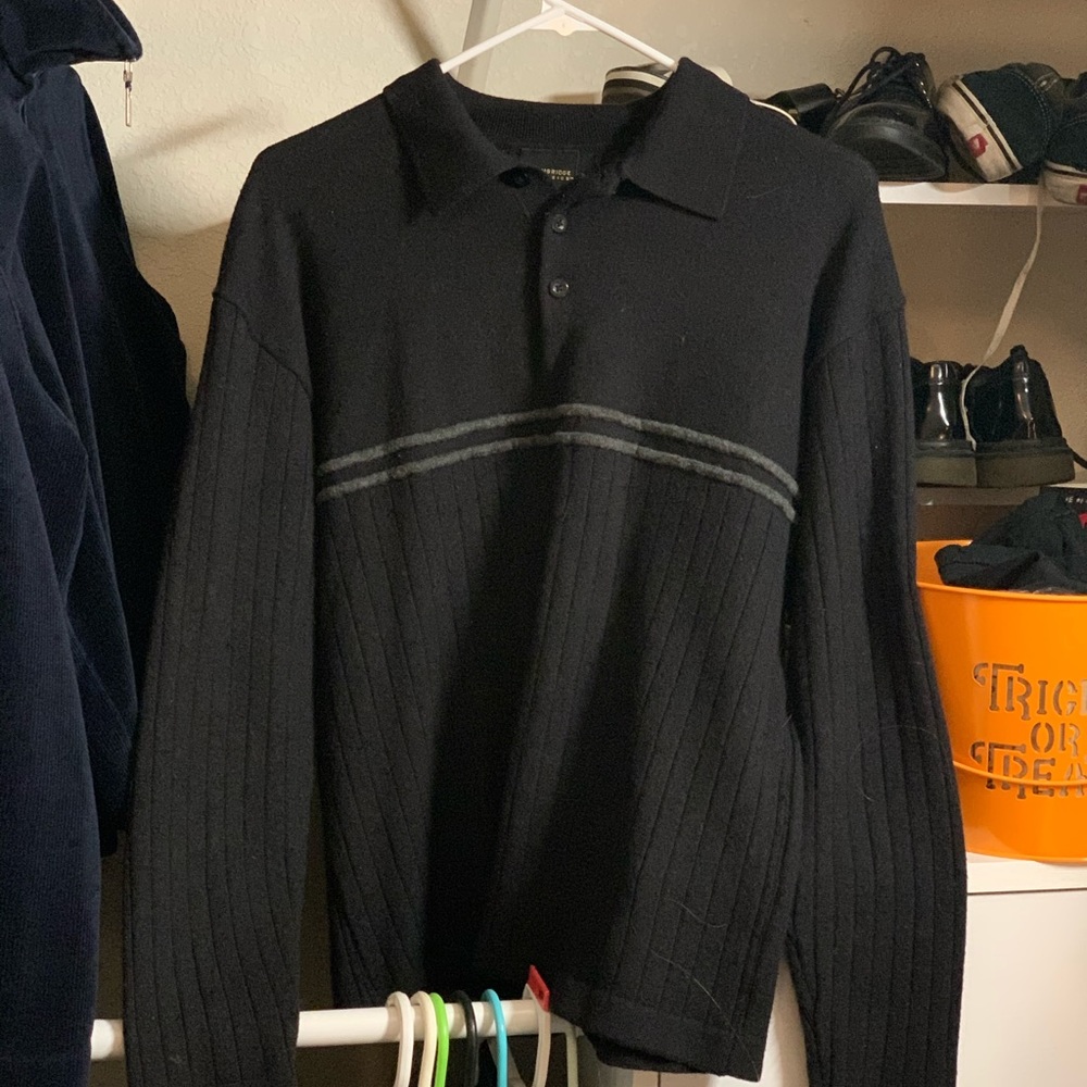 Black sweater